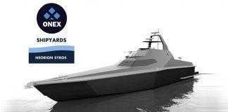 ΟΝΕΧ Νεώριο 2020, ένα σκάφος Stealth στο Αιγαίο