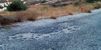 Τρύπες και μπαλώματα της κακιάς ώρας – Σε κάκιστη κατάσταση ο δρόμος προς την Αγία Παρασκευή