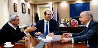 Ο περιφερειάρχης στο μέγαρο Μαξίμου & στο Υπ. Οικονομικών για την ατζέντα του 2020 και τη Δημόσια Περιουσία