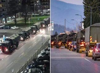 Ιταλία – κορονοϊός: Κονβόι 70 στρατιωτικών φορτηγών με δεκάδες πτώματα