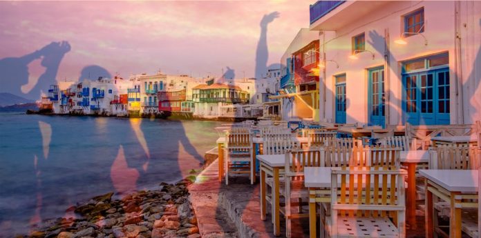 mykonos party