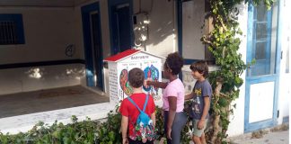 Δημιουργία Ανοιχτής Βιβλιοθήκης έμπροσθεν του ΚΑΠΗ στην Κοινότητα Χρούσσων