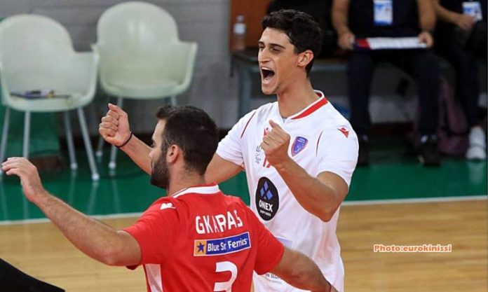 Volley league Andron - 2 seri nikes sto ksekinima gia ton foinika syrou