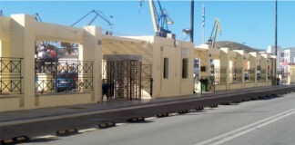 7η παράταση για το έργο των στεγάστρων στο λιμάνι της Ερμούπολης