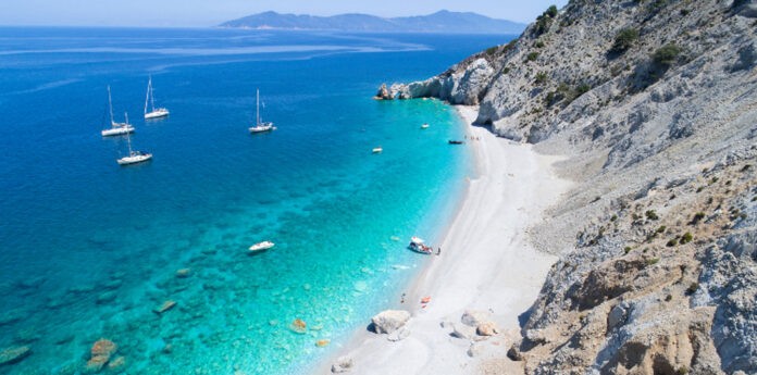 skiathos greece mast