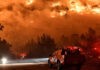 Καλύτερη η εικόνα του πύρινου μετώπου στα Βίλια: Δεν κινδυνεύουν οικισμοί