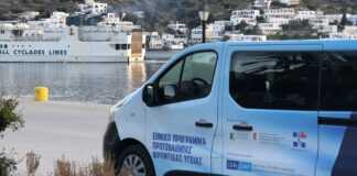Αμοργός: Εκατοντάδες εξετάσεις από τις κινητές ιατρικές μονάδες του Ιδρύματος Σταύρος Νιάρχος