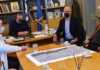 Επίσκεψη Λεονταρίτη στην Σαντορίνη για την έναρξη εργασιών οδοποιίας
