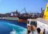 Σύρος: Εντυπωσιακή μανούβρα τριών λεπτών από το Blue Star Paros (VIDEO)
