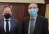 Η αποκατάσταση των όψεων του Δημαρχείου στο επίκεντρο της συνάντησης Λειβαδάρα με Πέτσα