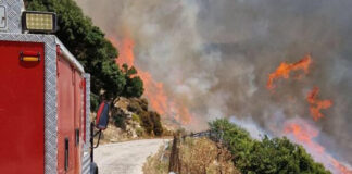Ακραία επικινδυνότητα εκδήλωσης πυρκαγιών σήμερα (περιοχές)