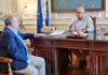 Επίσκεψη του νεοεκλεγέντος δημάρχου Σαντορίνης στον αντιπεριφερειάρχη Κυκλάδων