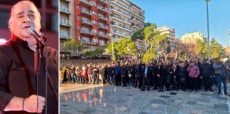Βασίλης Καρράς: Συγκινούν τα στεφάνια από τον Νότη Σφακιανάκη και την οικογένεια Παντελίδη
