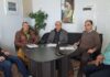 Σύσκεψη εργασίας με τον Αντιπεριφερειάρχη Κυκλάδων κ. Γιώργο Λεονταρίτη