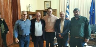 Συνάντηση Στέφανου Κασσελάκη με Αλέξη Αθανασίου (Φωτο)