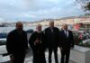Τον Υπουργό Ναυτιλίας και Νησιωτικής Πολιτικής κ. Χρήστο Στυλιανίδη καλωσόρισε στην Ερμούπολη ο Σεβασμιώτατος κ. Δωρόθεος Β΄