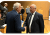 Συνάντηση εργασίας του Μάρκου Καφούρου και του Δημάρχου Θήρας με τον Υπουργό Επικρατείας και τον Υφυπουργό παρά τω Πρωθυπουργώ
