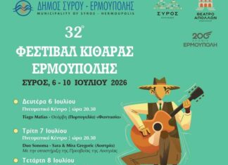 32ο Φεστιβάλ Κιθάρας Ερμούπολης